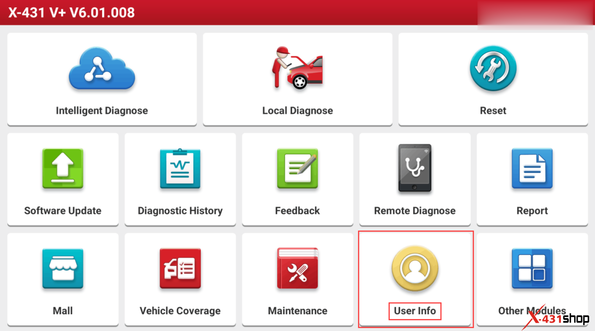 Bind Launch X431 HD3 to X431 diagnostic device