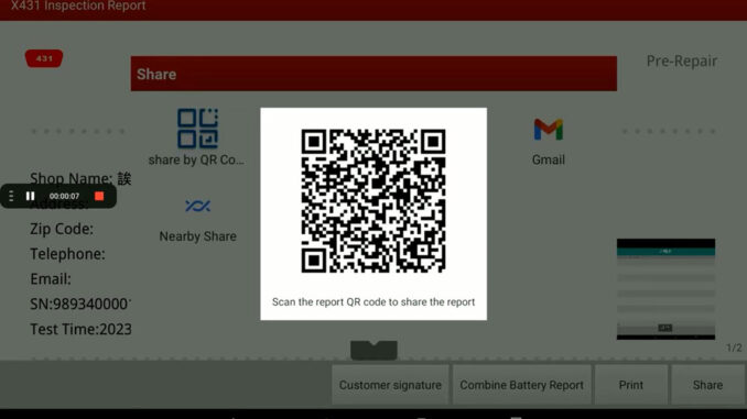 launch-x431-scan-qr-code-to-share-diagnostic-report-5