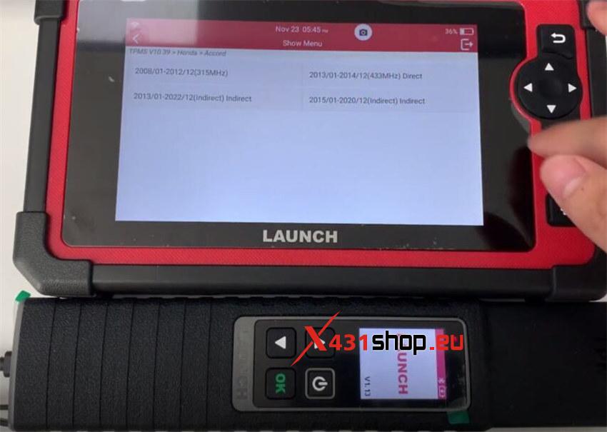 Launch X431 CRP919E TPMS Function and Battery Test Function