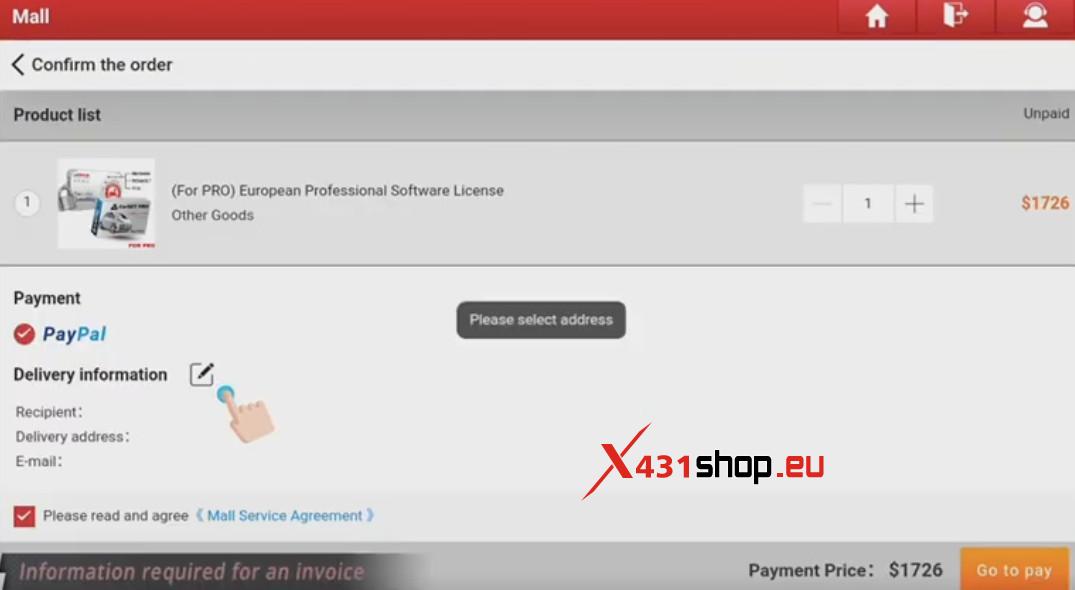 LAUNCH X431 European Professional Software License Pack