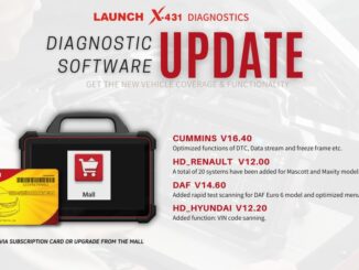 launch x431 truck software update