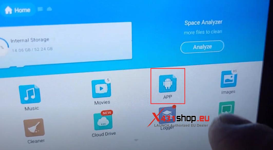 How to add oscilloscope APP to LAUNCH CRP919 (3)