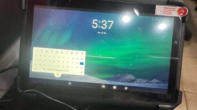 How to reset the LAUNCH X431 Tool power on password How to reset the LAUNCH X431 Tool power on password
