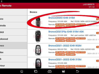 launch x431 immo plus program 2020 ford bronco id49 key (2)