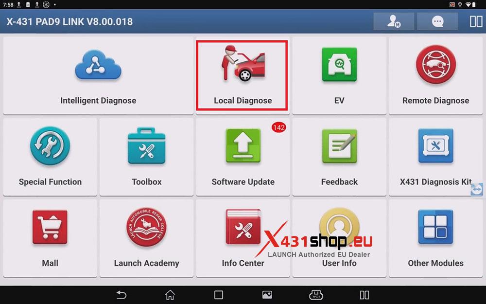 How to upload diagnostic logs on LAUNCH X431 Tool (1)
