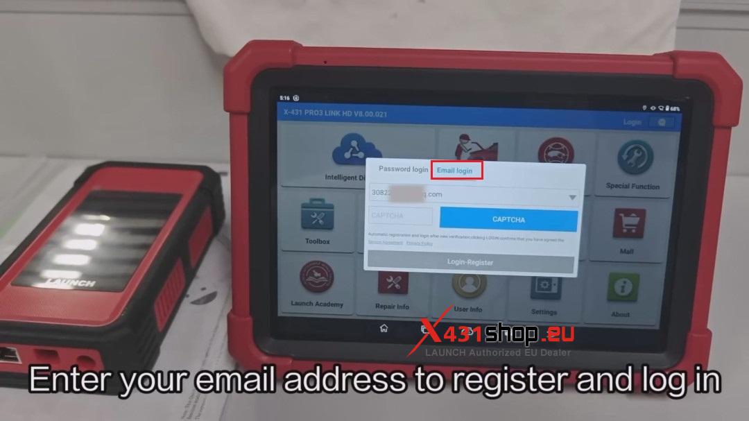 LAUCNH X431 PRO3 SmartLink Activate Step (2)