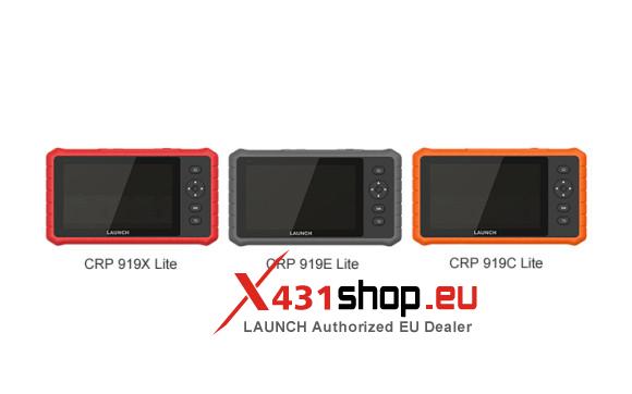 LAUNCH CRP919X Lite Different Versions
