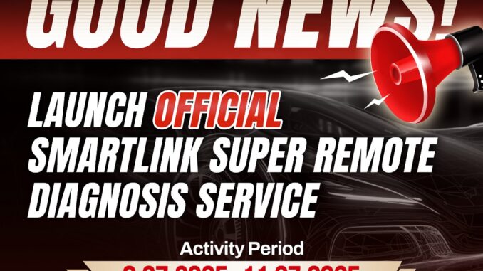 LAUNCH Official Smartlink Super Remote Diagnosis Service