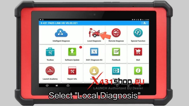 launch x431 pad v elite write injector data on 2018 jac junling (1)
