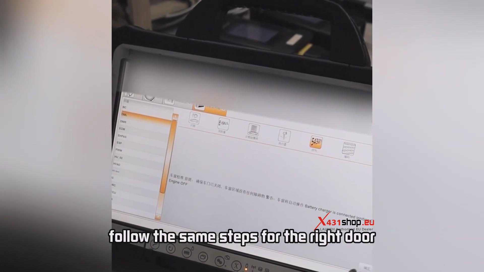 LAUNCH SmartLink Remote Diagnosis McLaren 570S Window Fault (6)