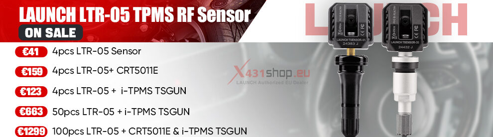 LAUNCH TPMS Sensor Poster