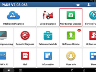 LAUNCH X431 EV Vehicle Diagnostics BYD Han Maintenance Light Reset (1)