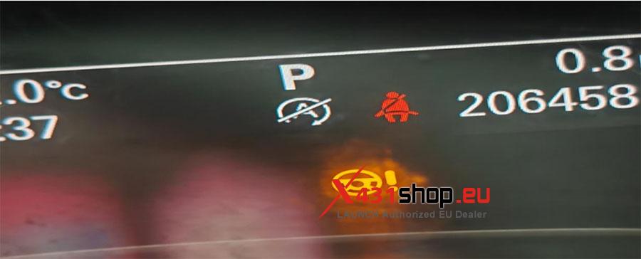 LAUNCH X431 PAD Online Programming Audi A6L Power Steering (1)