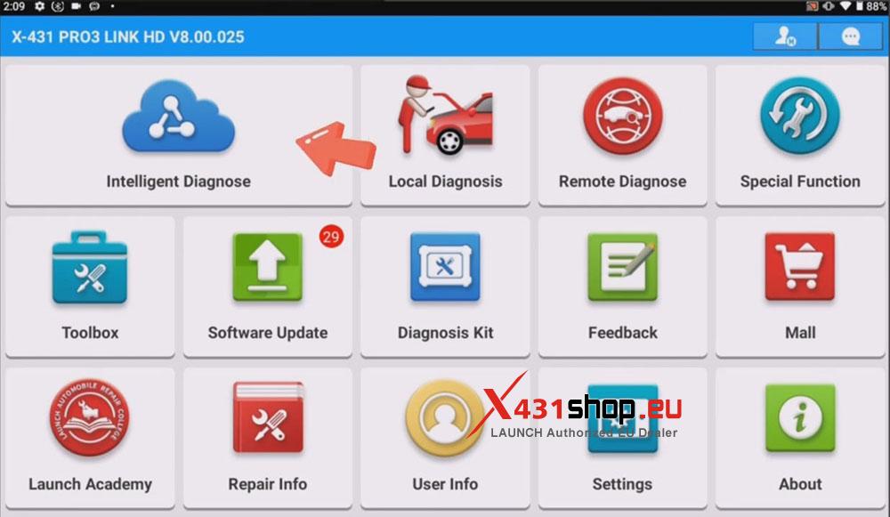 LAUNCH X431 PRO3 HD Disable Dongfeng Truck Intake Air Heater (1)