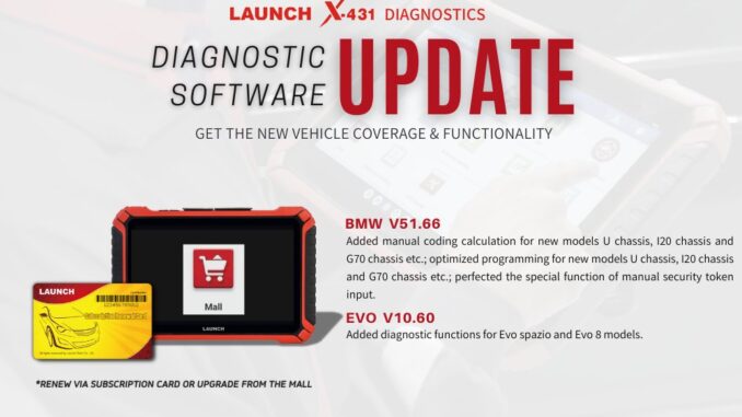 LAUNCH X431 update 20250911
