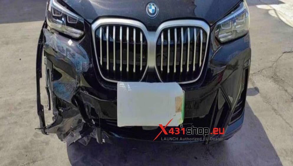 LAUNCH X431 Reset BMW ix3 Short range Radar Sensor Correction Angle (1)
