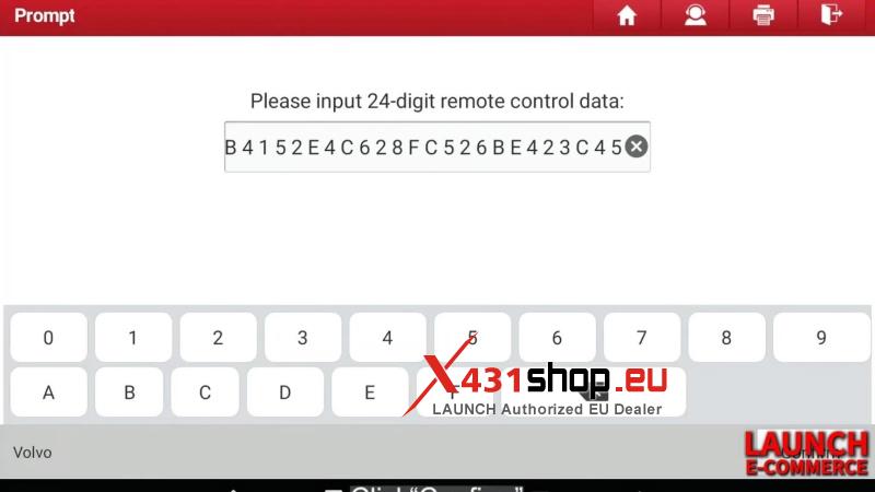 launch x431 immo elite program volvo s90 smart key matching (9)