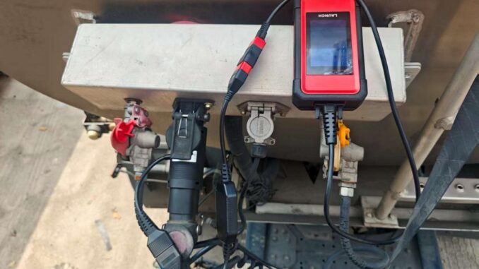 How to use LAUNCH X431 Tool Diagnostics TEBS E Trailer (4)