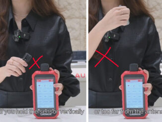 LAUNCH TPMS 5011 V2 How to Detect Tire Pressure Sensors (3)