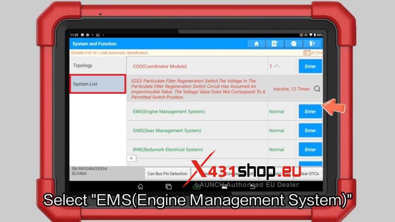 launch x431 pad5 elite read 2020 scania k410ib data stream 7 launch x431 pad5 elite read 2020 scania k410ib data stream 7