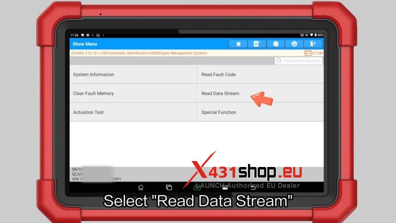 launch x431 pad5 elite read 2020 scania k410ib data stream 8 launch x431 pad5 elite read 2020 scania k410ib data stream 8