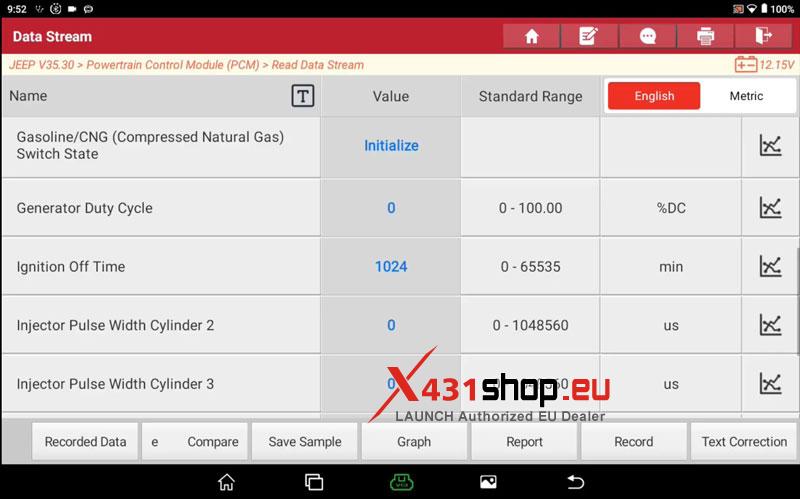 launch x431 pro3s elite review test diagnostics on a 2016 jeep 6