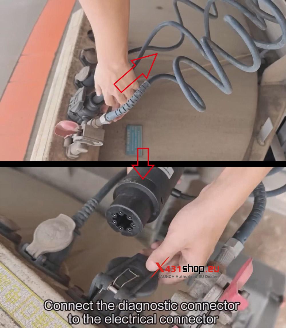 LAUNCH Trailer 16+7+7 Connectors Connect and Diagnose WABCO EBS (3)