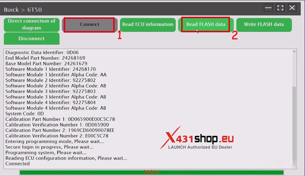 LAUNCH X431 ECU Tool Clone Clone Bosch (6T50) TCU (5)