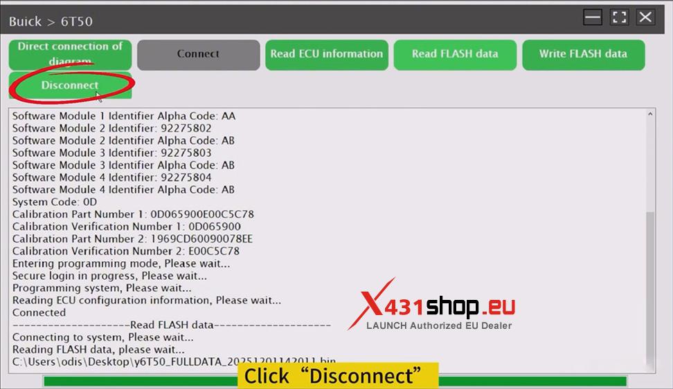 LAUNCH X431 ECU Tool Clone Clone Bosch (6T50) TCU (7)