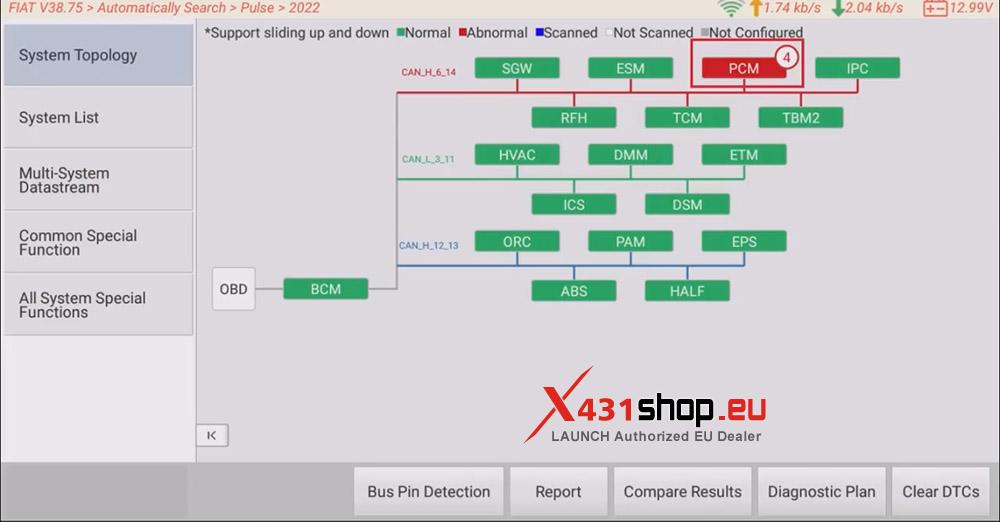 LAUNCH X431 PAD V ELITE Cam Crank Relearn on Fiat Pulse (7) LAUNCH X431 PAD V ELITE Cam Crank Relearn on Fiat Pulse (7)