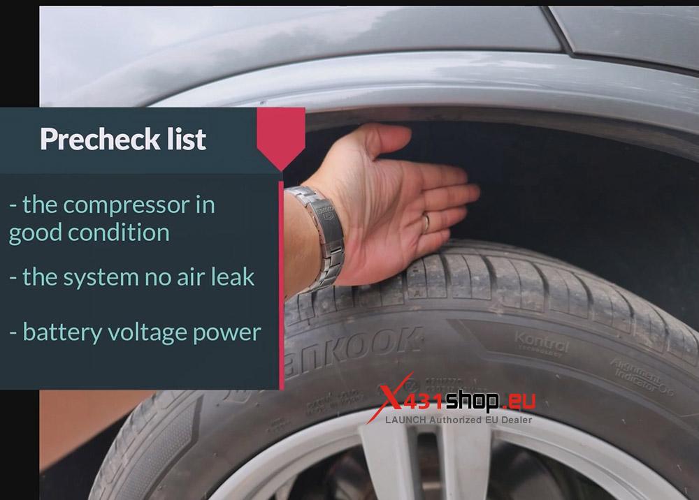 LAUNCH X431 PAD V ELITE BMW (F15) X5 Air Spring Replacement (1) LAUNCH X431 PAD V ELITE BMW (F15) X5 Air Spring Replacement (1)