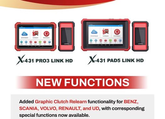 LAUNCH X431 heavy duty diagnostic software upgrade 2025 12