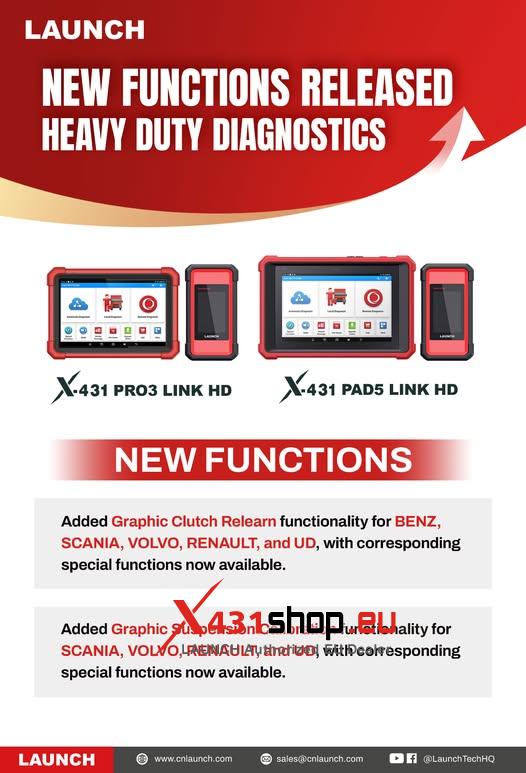 LAUNCH X431 heavy duty diagnostic software upgrade 2025 12 LAUNCH X431 heavy duty diagnostic software upgrade 2025 12