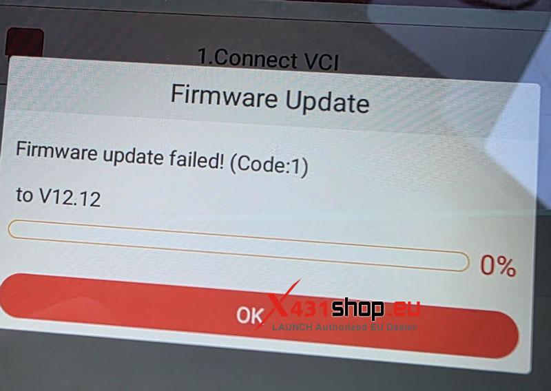 Resolve LAUNCH CRP909 CRP919 Firmware Upgrade Error (code1) (1)
