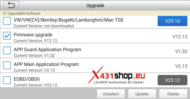 Resolve LAUNCH CRP909 CRP919 Firmware Upgrade Error (code1) (4)