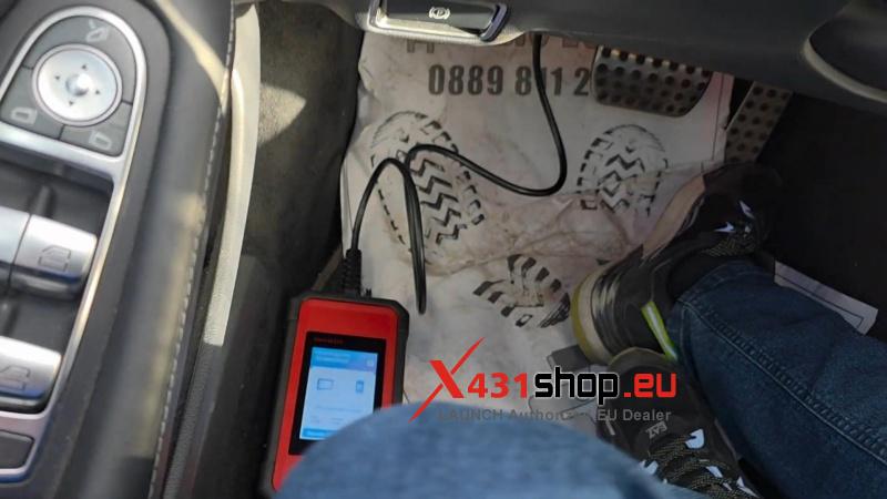 launch x431 pad7 mercedes s class w222 oil service reset guide 1