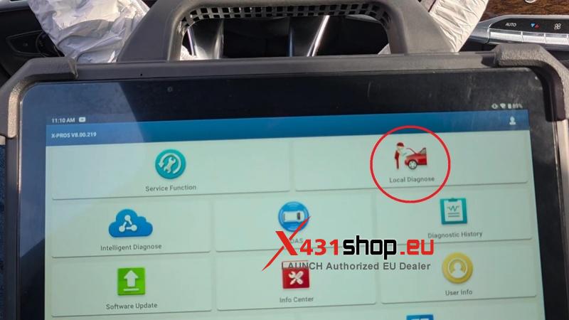 launch x431 pad7 mercedes s class w222 oil service reset guide 3