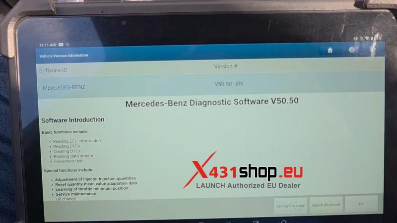 launch x431 pad7 mercedes s class w222 oil service reset guide 4