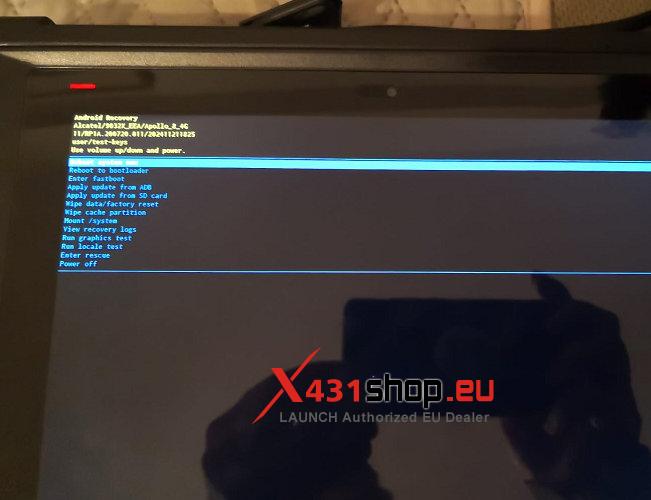 Fix LAUNCH X431 PAD V fails to power on (1) Fix LAUNCH X431 PAD V fails to power on (1)