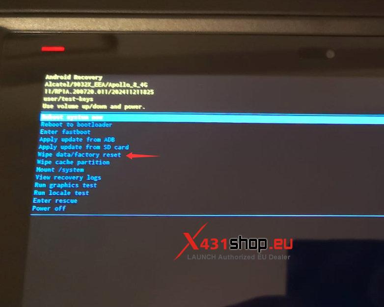 Fix LAUNCH X431 PAD V fails to power on (3) Fix LAUNCH X431 PAD V fails to power on (3)