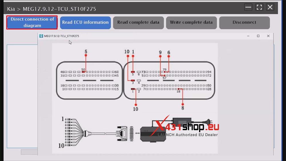 LAUNCH X431 ECU Tool Clone Kia Bosch MEG17.9.12 ECU Guide (2) LAUNCH X431 ECU Tool Clone Kia Bosch MEG17.9.12 ECU Guide (2)