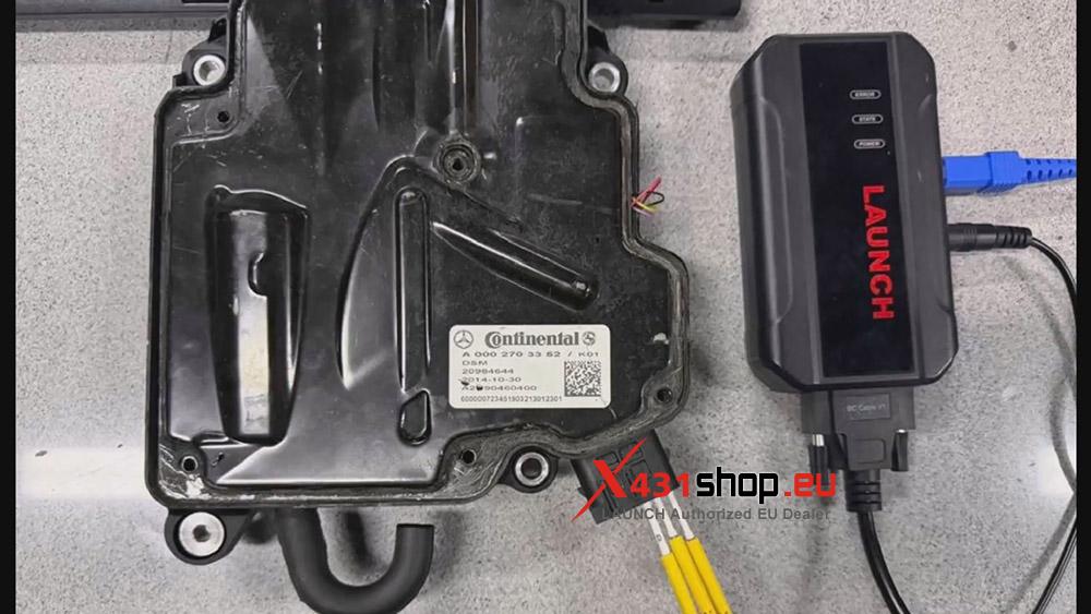 LAUNCH X431 ECU Tool Replace Mercedes Benz DSM Transmission (3)