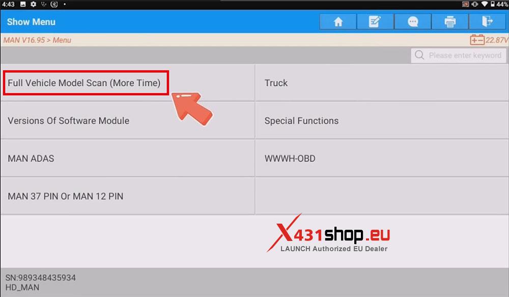 LAUNCH X431 PAD V ELITE MAN TGM Truck PDF Value Reset (2)