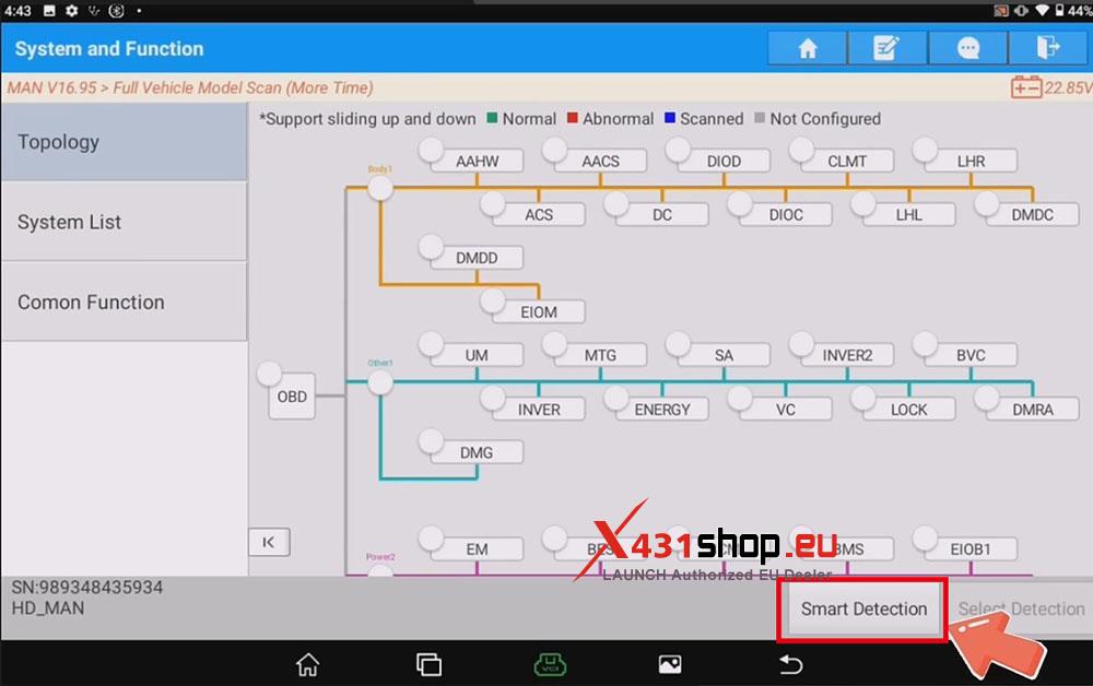 LAUNCH X431 PAD V ELITE MAN TGM Truck PDF Value Reset (3)