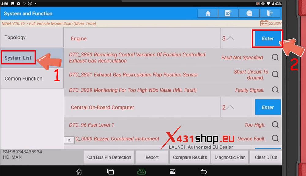 LAUNCH X431 PAD V ELITE MAN TGM Truck PDF Value Reset (4)
