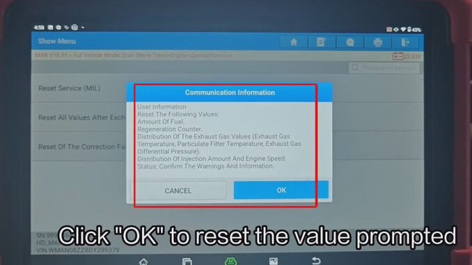 LAUNCH X431 PAD V ELITE MAN TGM Truck PDF Value Reset (7)