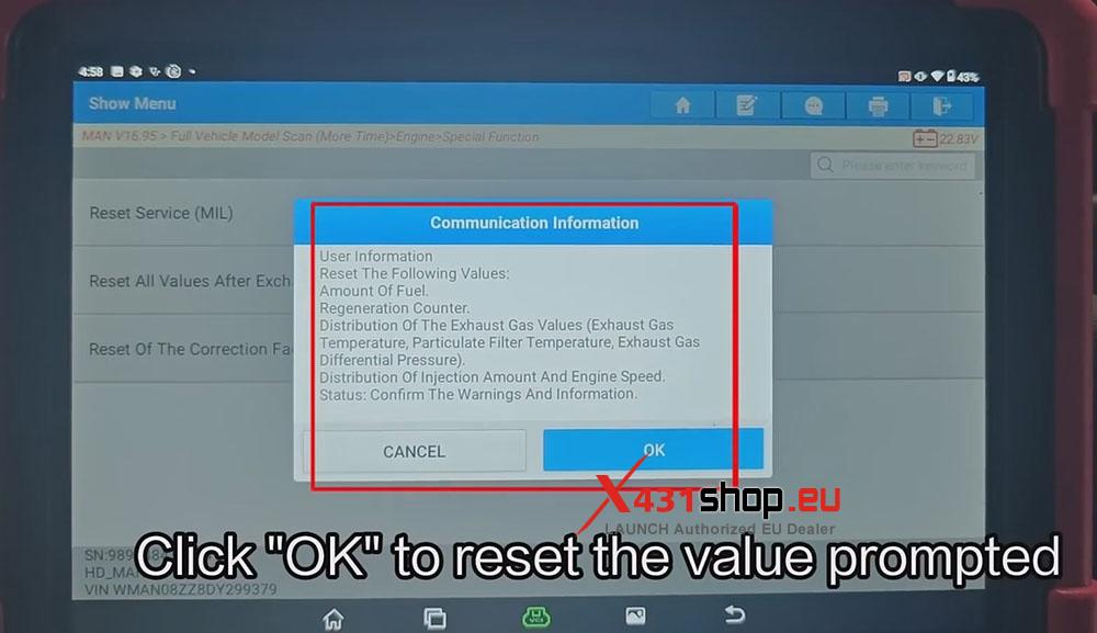 LAUNCH X431 PAD V ELITE MAN TGM Truck PDF Value Reset (7)