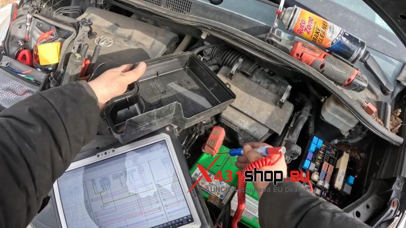 fix toyota sienna crank no start with launch x431 pro3s elite 6