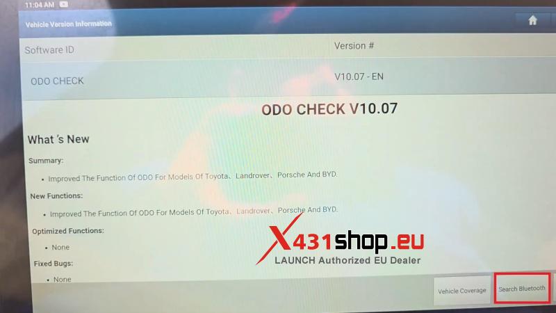 how to check benz w213 real mileage by launch x431 pad7 4