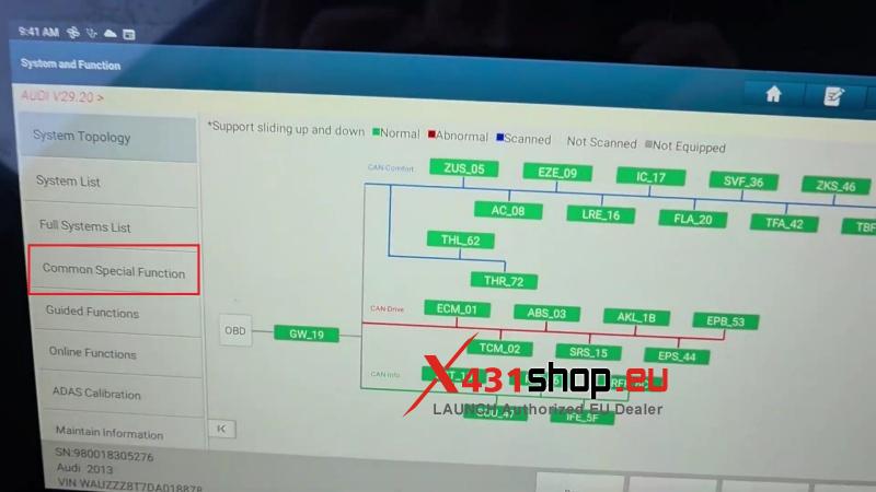 how to reset audi a5 oil service with launch x431 pad7 3 how to reset audi a5 oil service with launch x431 pad7 3